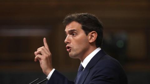 El l&iacute;der de Ciudadanos Albert Rivera