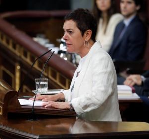 La portavoz de EH Bildu, Mertxe Aizpurua La portavoz de EH Bildu, Mertxe Aizpurua
