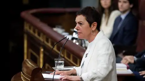 La portavoz de EH Bildu, Mertxe Aizpurua La portavoz de EH Bildu, Mertxe Aizpurua