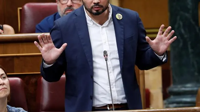 El portavoz de ERC, Gabriel Rufián El portavoz de ERC, Gabriel Rufián