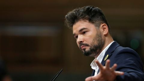 El portavoz de ERC, Gabriel Rufi&aacute;n (Archivo)