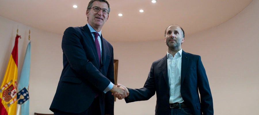 Reunión do Presidente da Xunta co Alcade de Ourense Reunión do Presidente da Xunta co Alcade de Ourense