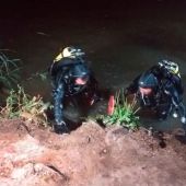 Rescate de un ahogado en el río Henares