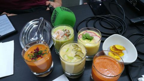 Diferentes tipos de gazpacho