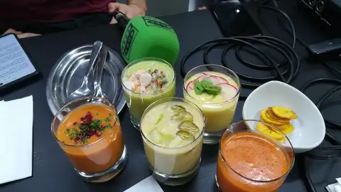 Diferentes tipos de gazpacho Diferentes tipos de gazpacho