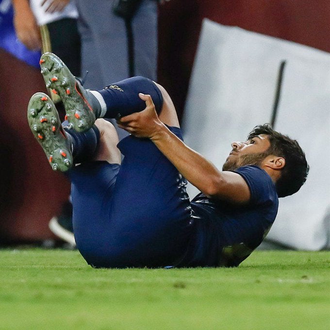 Asensio abandonará la concentración de la Selección por un edema en la rodilla Asensio abandonará la concentración de la Selección por un edema en la rodilla