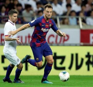 Rakitic ante le Chelsea Rakitic ante le Chelsea