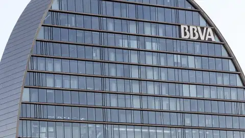 La 'vela' del BBVA, sede en Madrid de la entidad La 'vela' del BBVA, sede en Madrid de la entidad