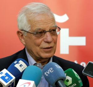 El ministro de Asuntos Exteriores en funciones, Josep Borrell El ministro de Asuntos Exteriores en funciones, Josep Borrell