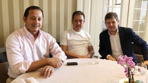 Murthy, Lim y Alemany, en Singapur