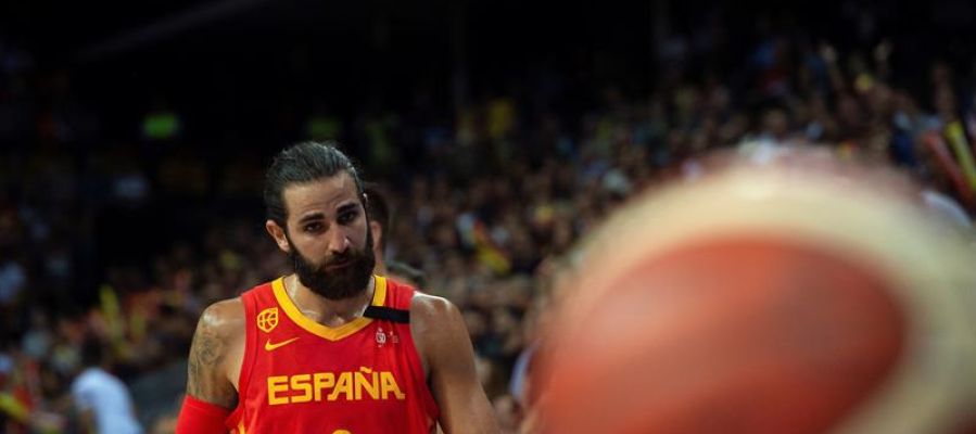 Ricky Rubio con la Selección española Ricky Rubio con la Selección española