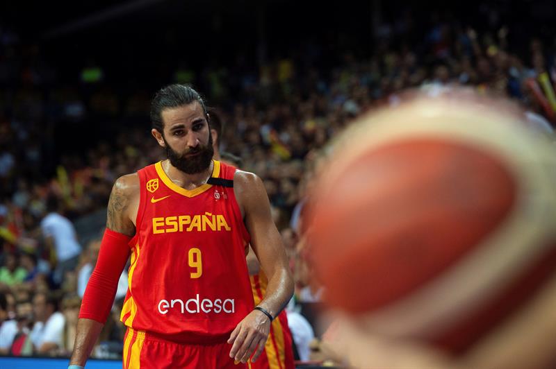 España vence a Lituania al ritmo de Ricky Rubio España vence a Lituania al ritmo de Ricky Rubio