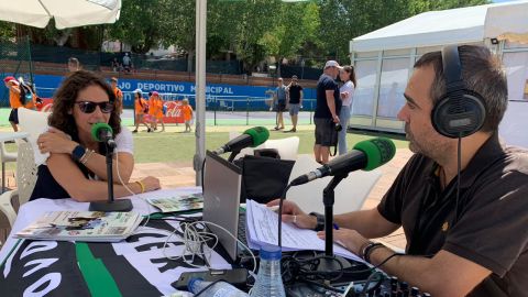 Virginia Ruano, directora del Torneo Open de Tenis El Espinar