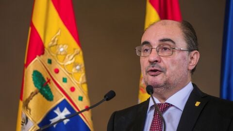 El presidente de Arag&oacute;n, Javier Lamb&aacute;n