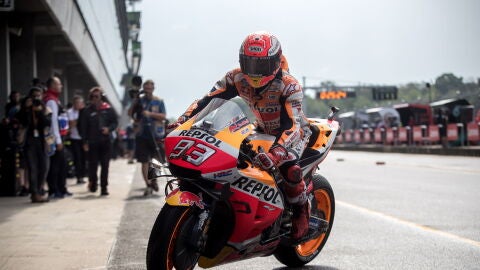 Marc M&aacute;rquez consigue la pole en el GP de Rep&uacute;blica Checa