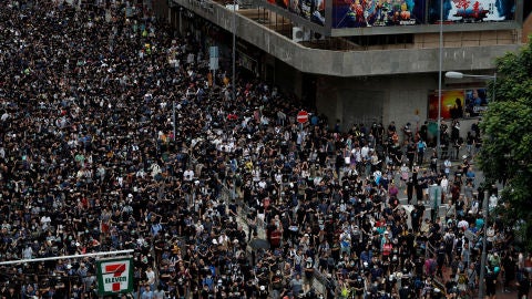 Protesta en Hong Kong