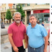 Mel Gibson con un fan en Asturias 