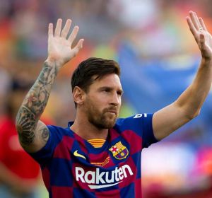 Messi en el Camp Nou Messi en el Camp Nou