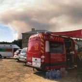 Un incendio en la sierra madrileña se acerca al Parque Nacional de Guadarrama