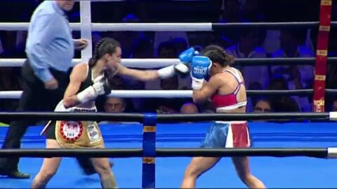 Joana Pastrana pierde su corona mundial de boxeo ante Yokasta Valle