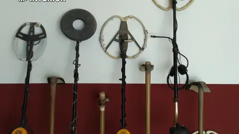 Material intervenido por la Guardia Civil Material intervenido por la Guardia Civil