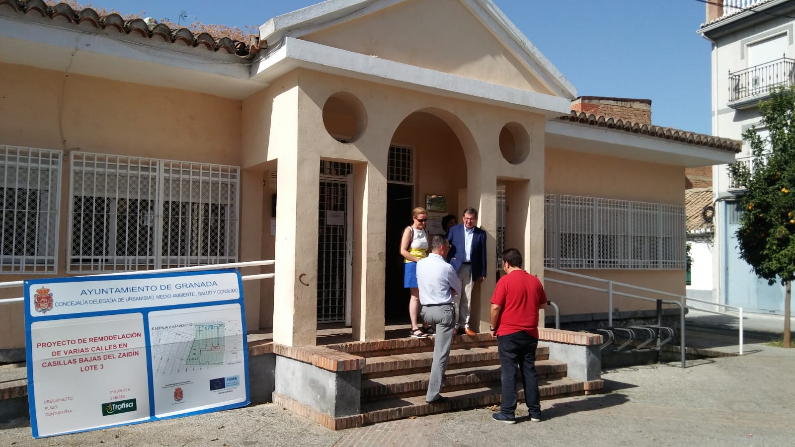AVANZAN A BUEN RITMO LAS OBRAS DE REMODELACIÓN INTERIOR DE LA BIBLIOTECA DE LAS PALOMAS EN EL ZAIDÍN AVANZAN A BUEN RITMO LAS OBRAS DE REMODELACIÓN INTERIOR DE LA BIBLIOTECA DE LAS PALOMAS EN EL ZAIDÍN