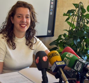 Sara Martínez, portavoz del equipo de gobierno Sara Martínez, portavoz del equipo de gobierno