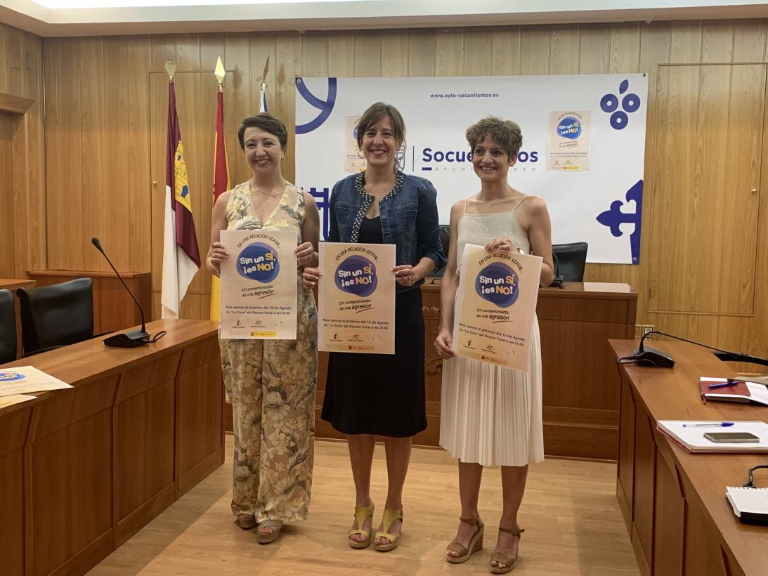 La Junta reedita en Ciudad Real la campaña para prevenir las relaciones sexuales no consentidas La Junta reedita en Ciudad Real la campaña para prevenir las relaciones sexuales no consentidas