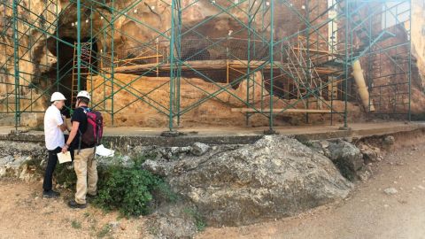Atapuerca. Fran Contreras y Juan Luis Arsuaga