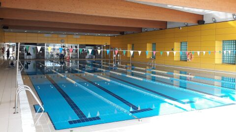 Piscina municipal de Son Roca, en Palma