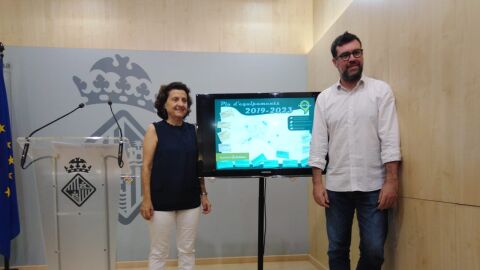 Fina Santiago y Toni Noguera presentan el plan de equipamiento