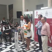 Olvido de la Rosa, José Javier Vázquez, Adolfo García de Viana presentan Festival de Música Tradicional de la Alpujarra 2019 Olvido de la Rosa, José Javier Vázquez, Adolfo García de Viana presentan Festival de Música Tradicional de la Alpujarra 2019