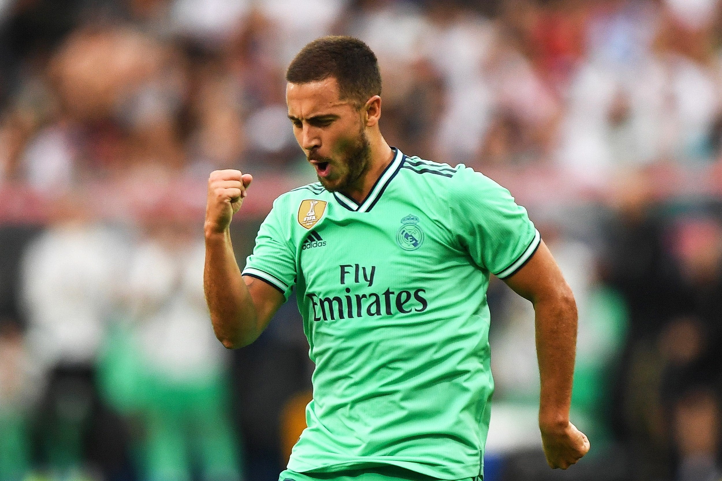 Hazard se estrena como goleador y lidera la victoria de un buen Real Madrid ante el Salzburgo Hazard se estrena como goleador y lidera la victoria de un buen Real Madrid ante el Salzburgo