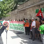 Docentes de Granada se concentran Docentes de Granada se concentran