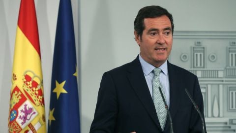 Antonio Garamendi, presidente de la CEOE