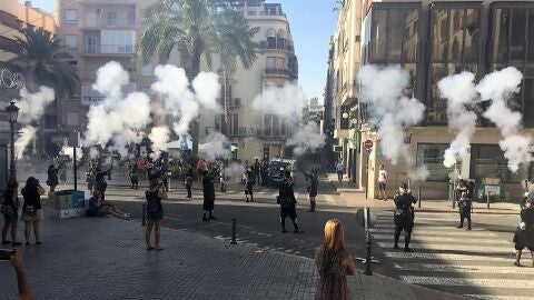 Alardo de Moros y Cristianos de Elche de 2019.
