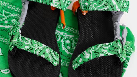 sandalias de turista