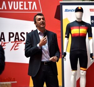 El director general de La Vuelta, Javier Guillén. El director general de La Vuelta, Javier Guillén.