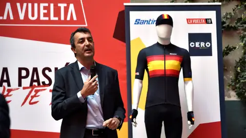 El director general de La Vuelta, Javier Guillén. El director general de La Vuelta, Javier Guillén.