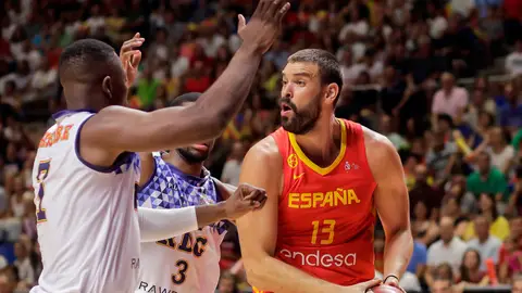 La selección española de baloncesto arrolló a la República Democrática del Congo La selección española de baloncesto arrolló a la República Democrática del Congo