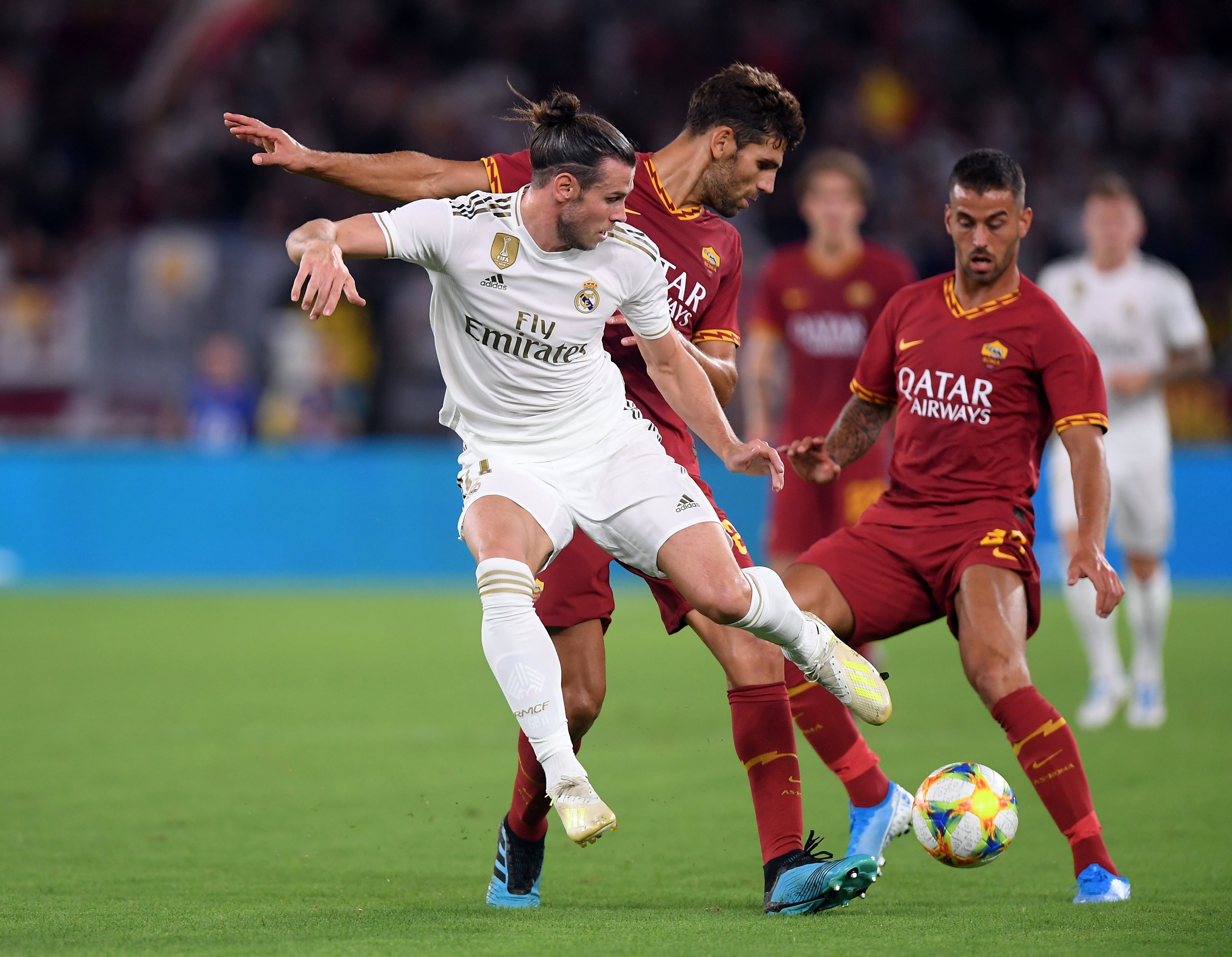 Un Real Madrid caótico se queda sin tiempo en Roma Un Real Madrid caótico se queda sin tiempo en Roma