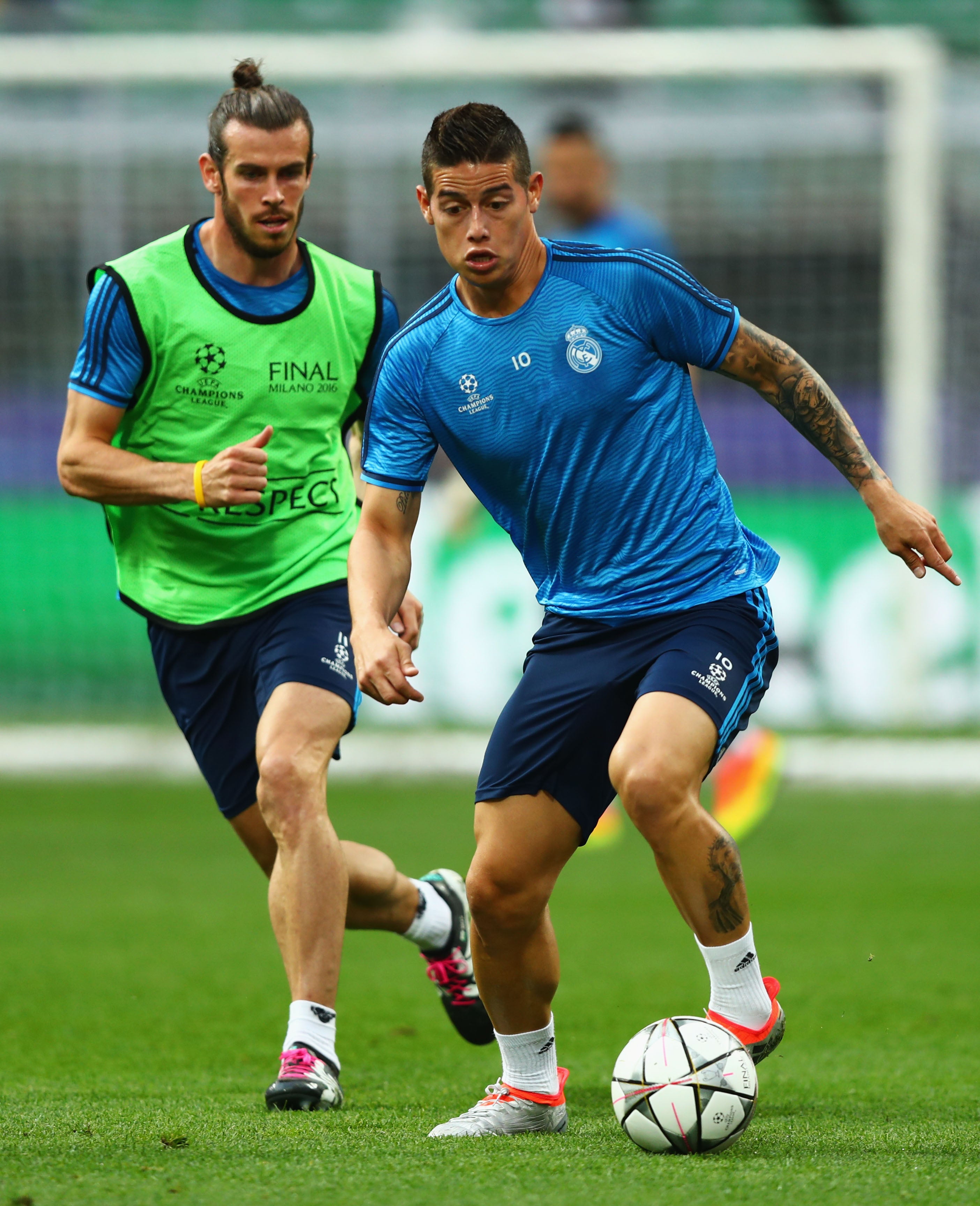 James será titular con el Real Madrid 826 días después James será titular con el Real Madrid 826 días después