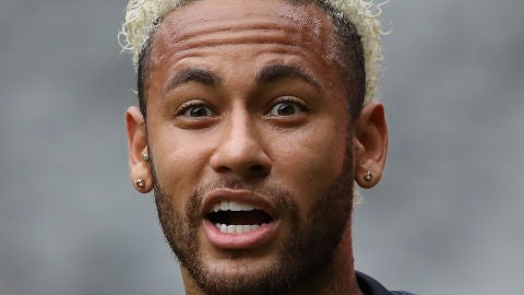 Neymar, con el PSG