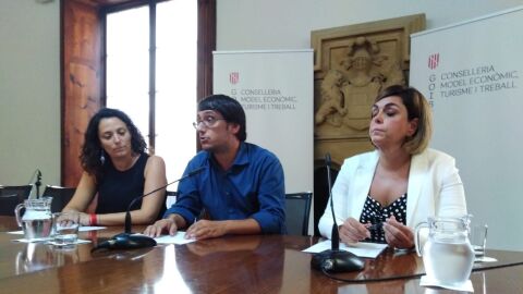 Iago Negueruela y Yolanda Robledo