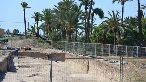 Obras en el sector E-16 Obras en el sector E-16