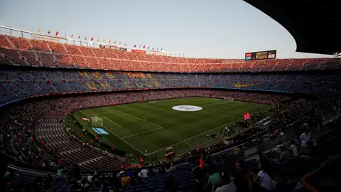 El Camp Nou, estadio del FC Barcelona El Camp Nou, estadio del FC Barcelona