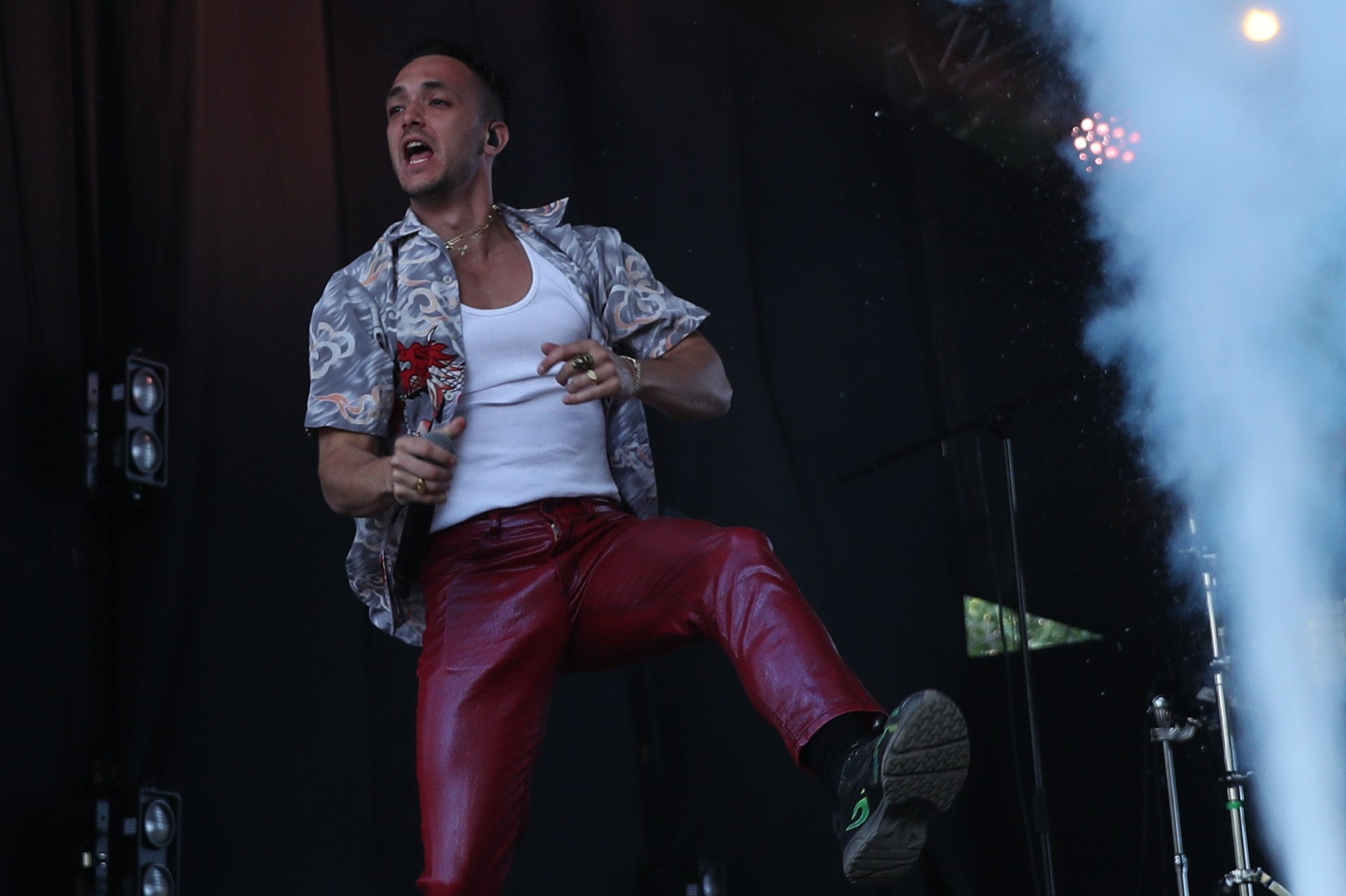 C.Tangana en su doble concierto de Bilbao: "Si no me dejan tocar una vez, toco dos veces" C.Tangana en su doble concierto de Bilbao: "Si no me dejan tocar una vez, toco dos veces"