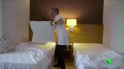 Las duras condiciones del trabajo de las Kellys Las duras condiciones del trabajo de las Kellys