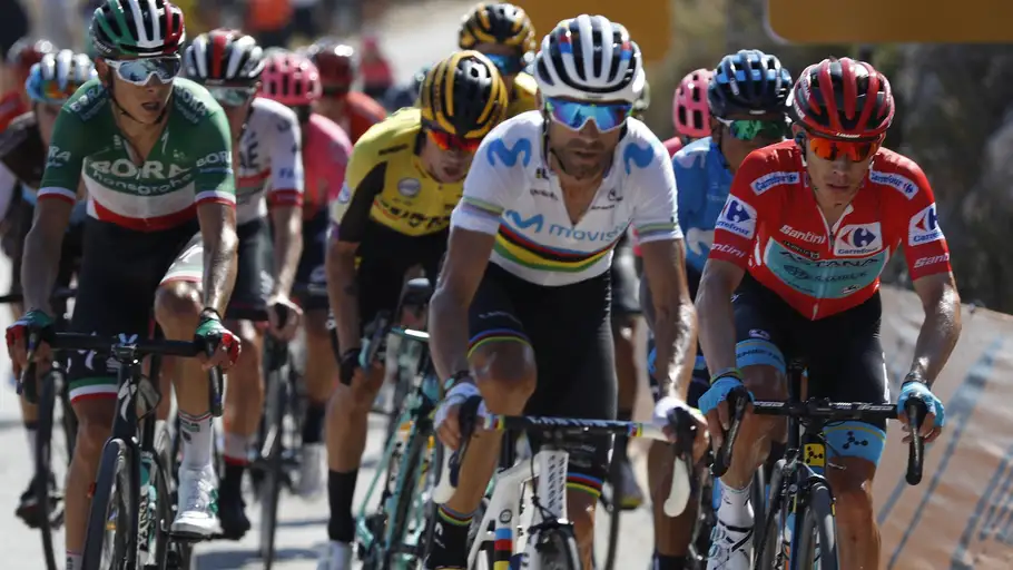 Ciclistas durante La Vuelta Ciclista a España 2019 Ciclistas durante La Vuelta Ciclista a España 2019