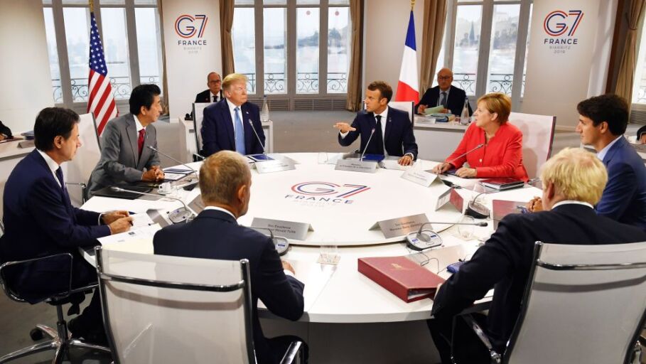 Antena 3 Noticias Fin de Semana (25-08-19) El ministro de Exteriores iran&iacute; acude al G7 para reunirse con todos los l&iacute;deres excepto con Trump